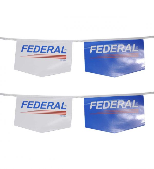 Coated paper bunting for federal