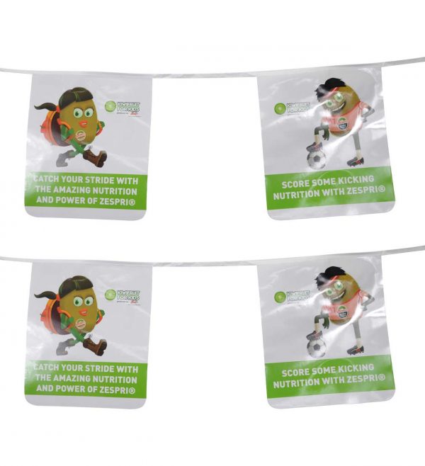 Coated paper bunting for kiwifruit