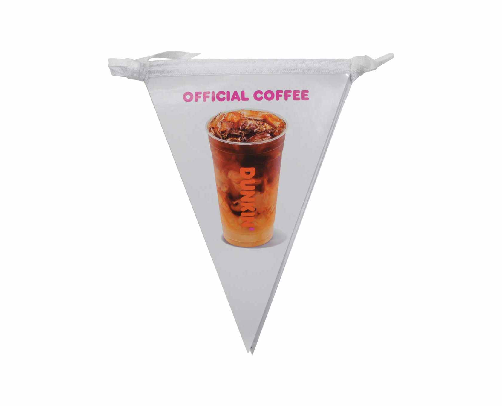 Coated_paper_bunting_for_dunkin_coffee_shop