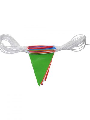 Mixed color safety bunting