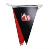 Pvc pennant banner for aw 20 years