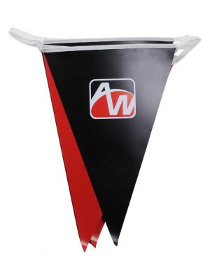 Pvc pennant banner for aw 20 years