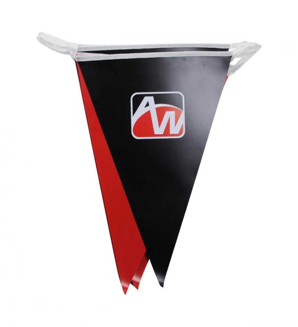 Pvc pennant banner for aw 20 years