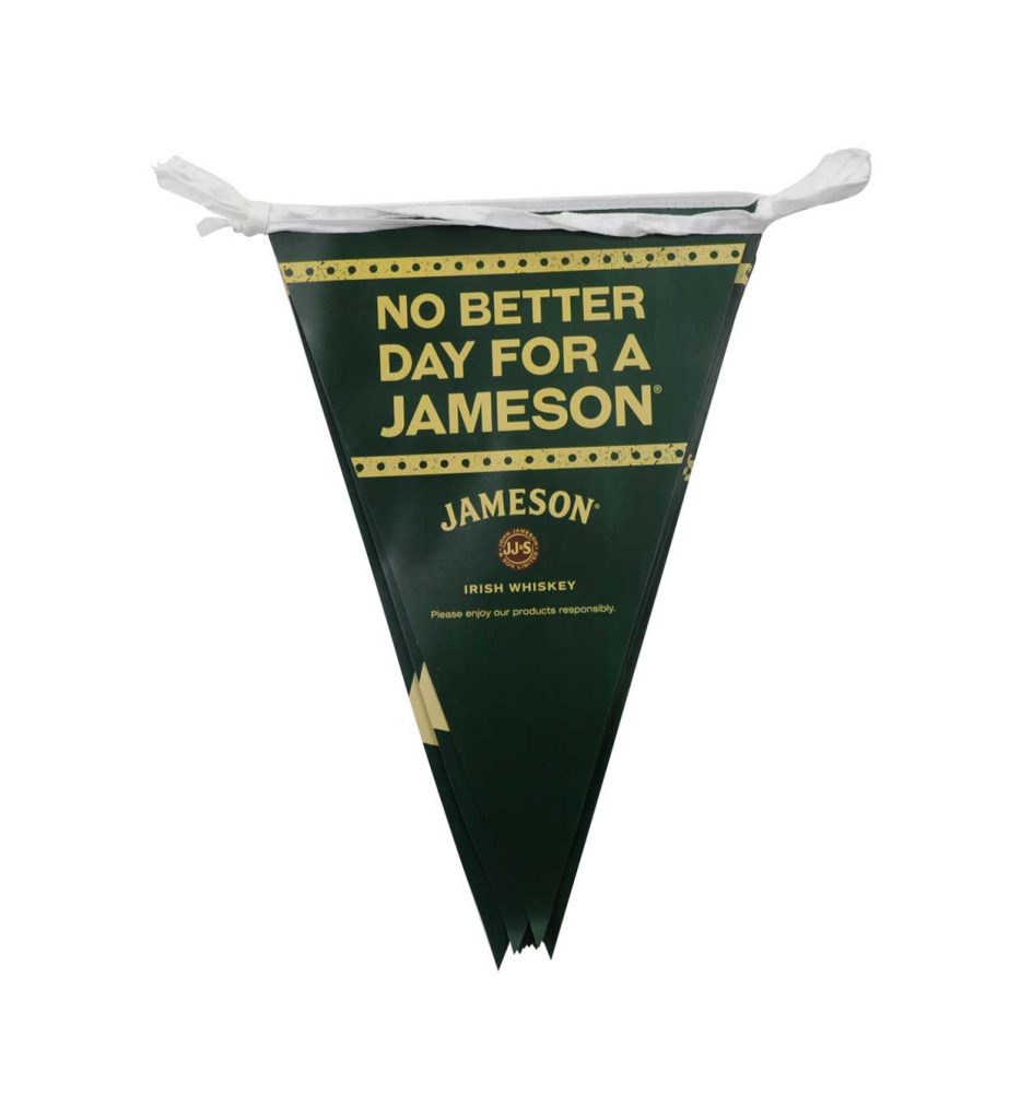 Pvc pennant banner for jameson Custom pennant banner Factory