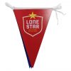 Pvc pennant banner for lone star