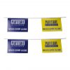 Pvc pennant banner for swimming pool