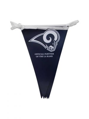 Pvc pennant banner for woodbridge blue la rams