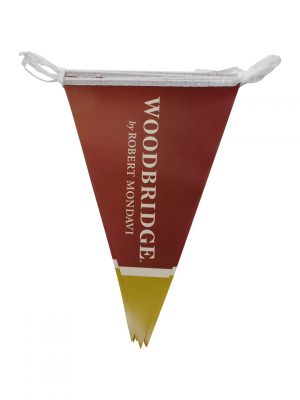 Pvc pennant banner for woodbridge