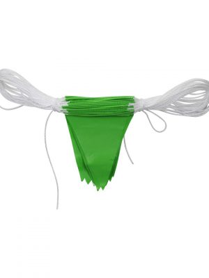 green safety bunting